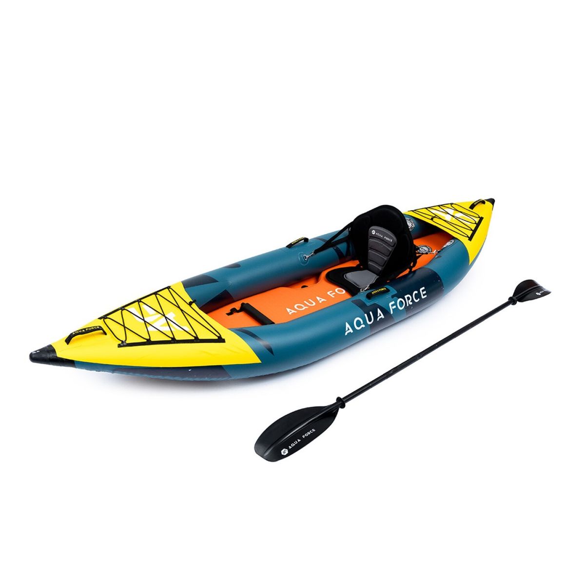 AQUA FORCE - KAYAK INFLABLE DROP STITCH 1 PERSONA 320 CM PAKI