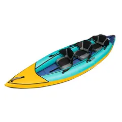 AQUA FORCE - KAYAK WAVER 3 PERSONAS 390CM TURQUESA
