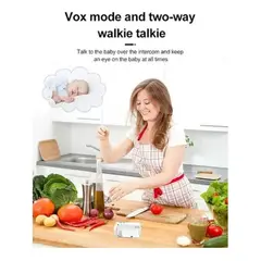 GENERICO - Camara monitor de bebe guarderia para bebe BS-028 28