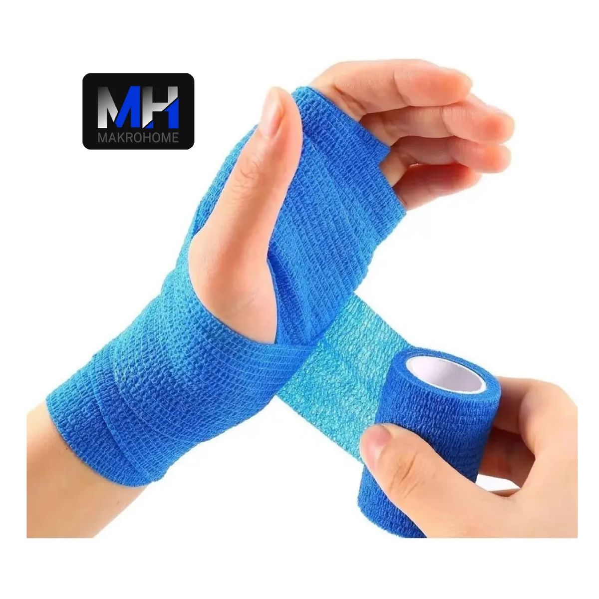 GENERICO - Pack X6 Cinta Para Vendaje Venda Coban Deporte 10cm X450cm Fucsia