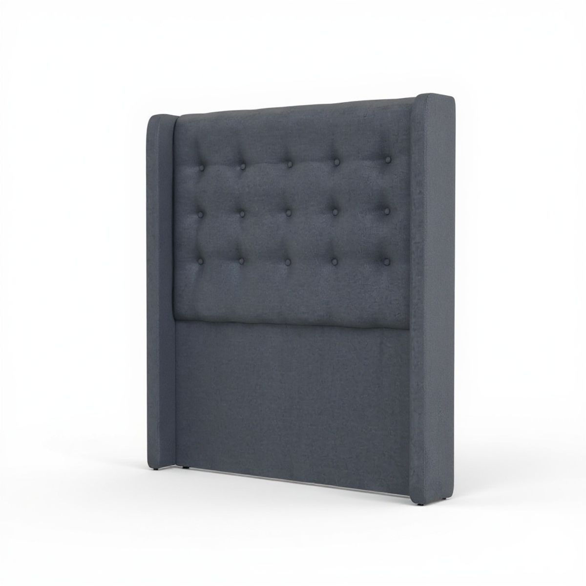 BLOCCARE - Respaldo De Cama De 1.5 Plaza - Con Retorno (Gris)