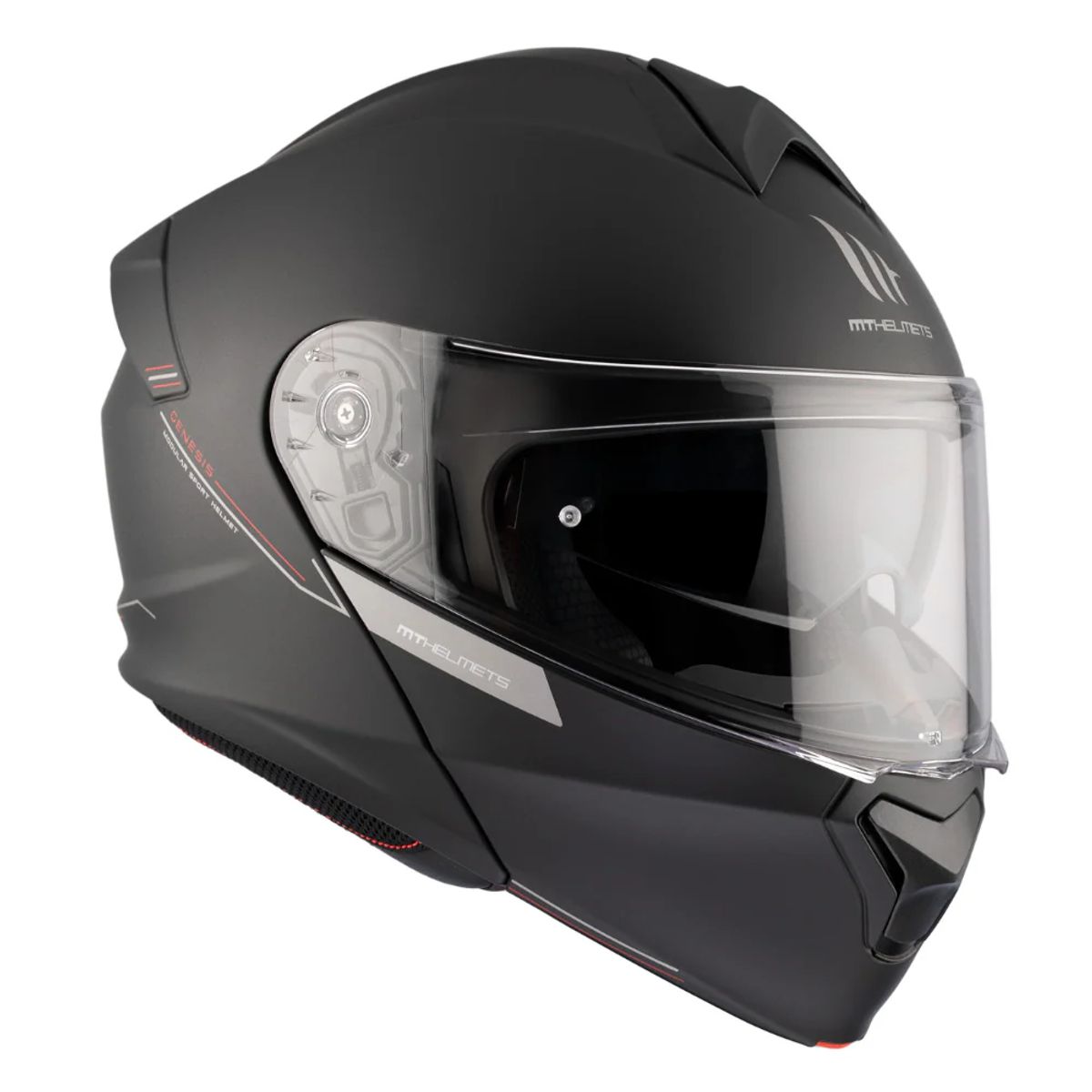 MT - Casco MT FU935SV Genesis SV Solid A1 Negro Mate