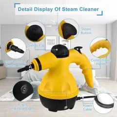 GENERICO - Limpiador de Mano Multipropósito a Vapor con Accesorios