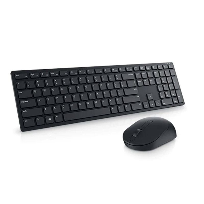 DELL - Kit Teclado Mouse Dell KM5221W Inalámbricos Dongle USB - Negro