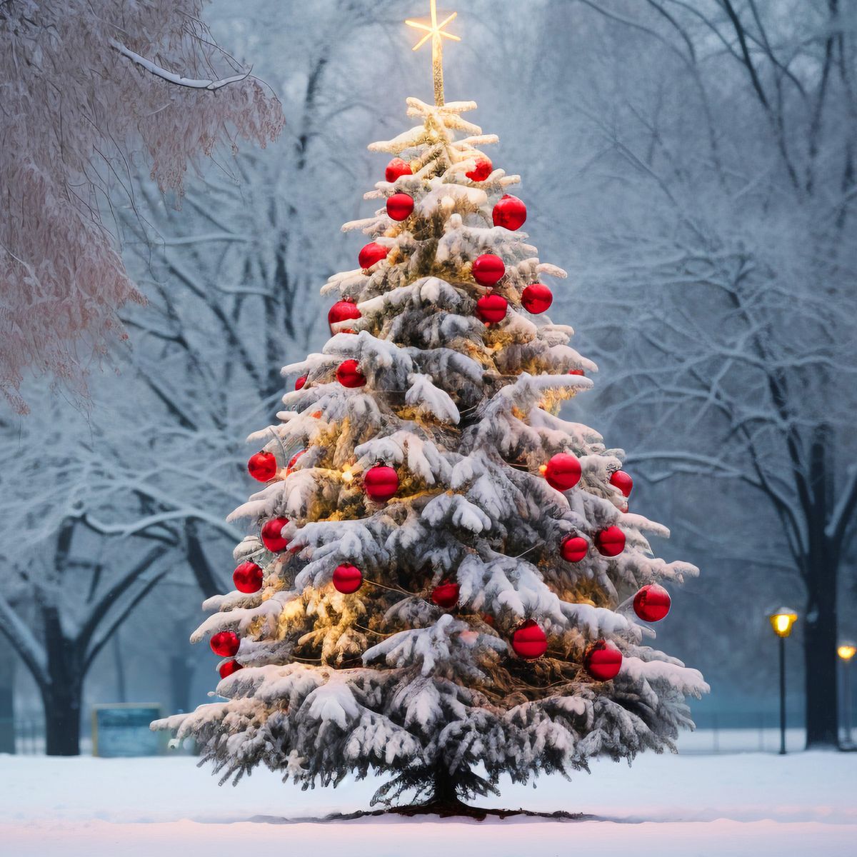 GENERICO - 42 Esferas de Navidad 3,4,5 cm Pack Adorno y Decoración Rojas