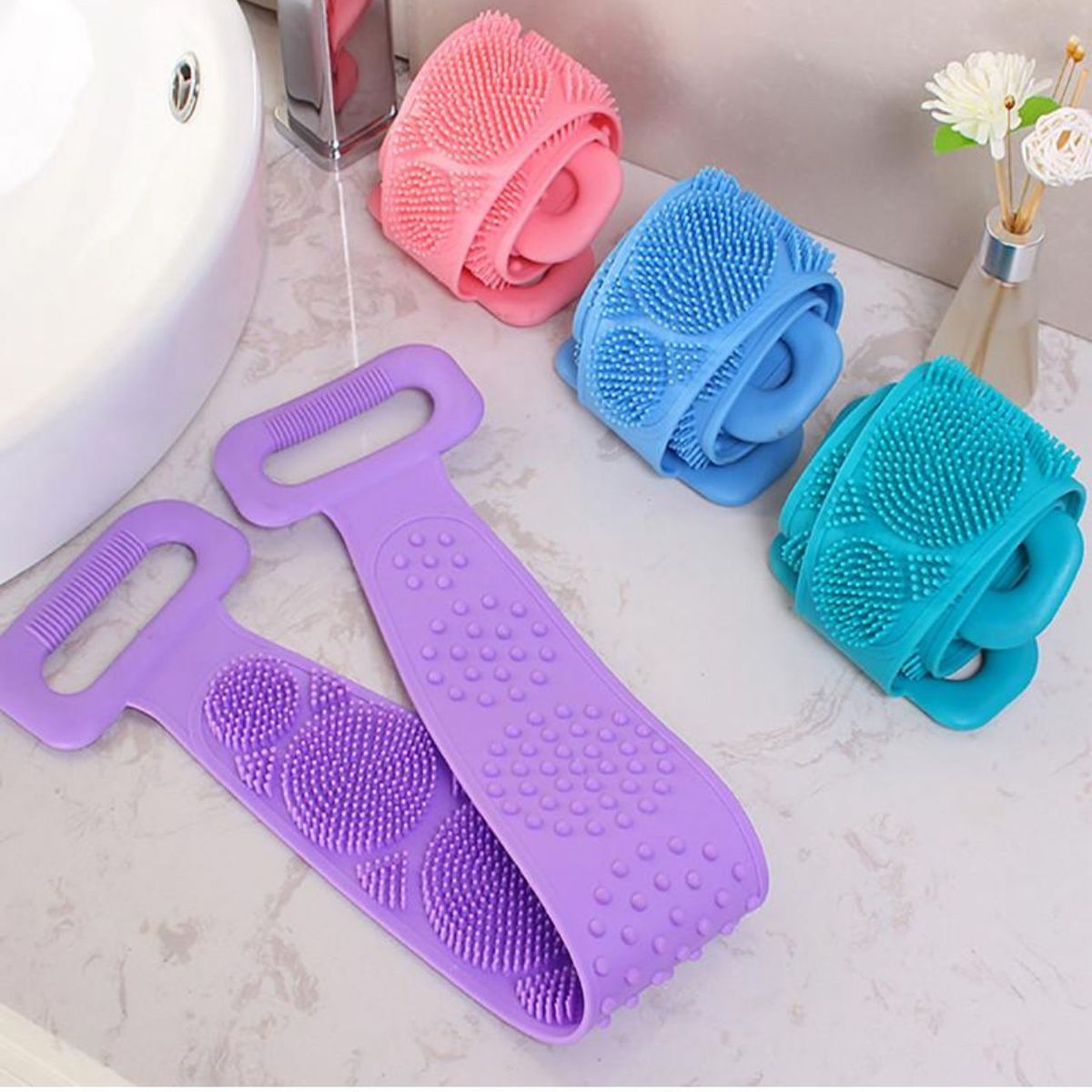 GENERICO - EXFOLIANTE SILICONA ESPALDA