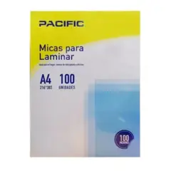 PACIFIC COLOR - Lamina Para Termolaminadora A/4/100