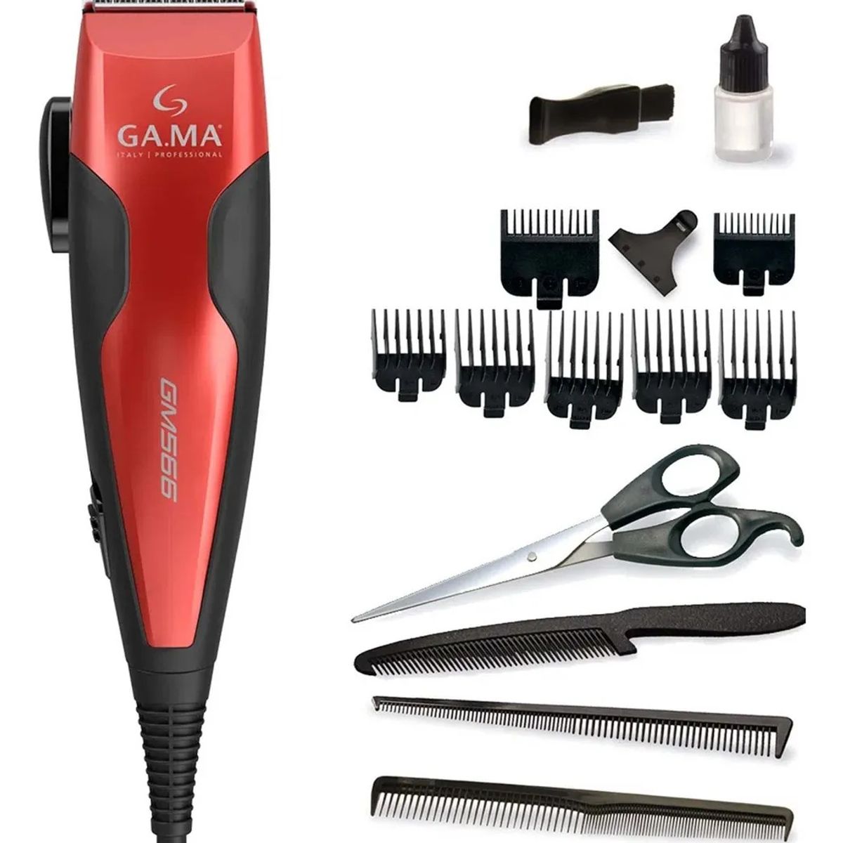 GAMA - Cortapelos Clipper Gama Gm566 13 Piezas Motor Magnético
