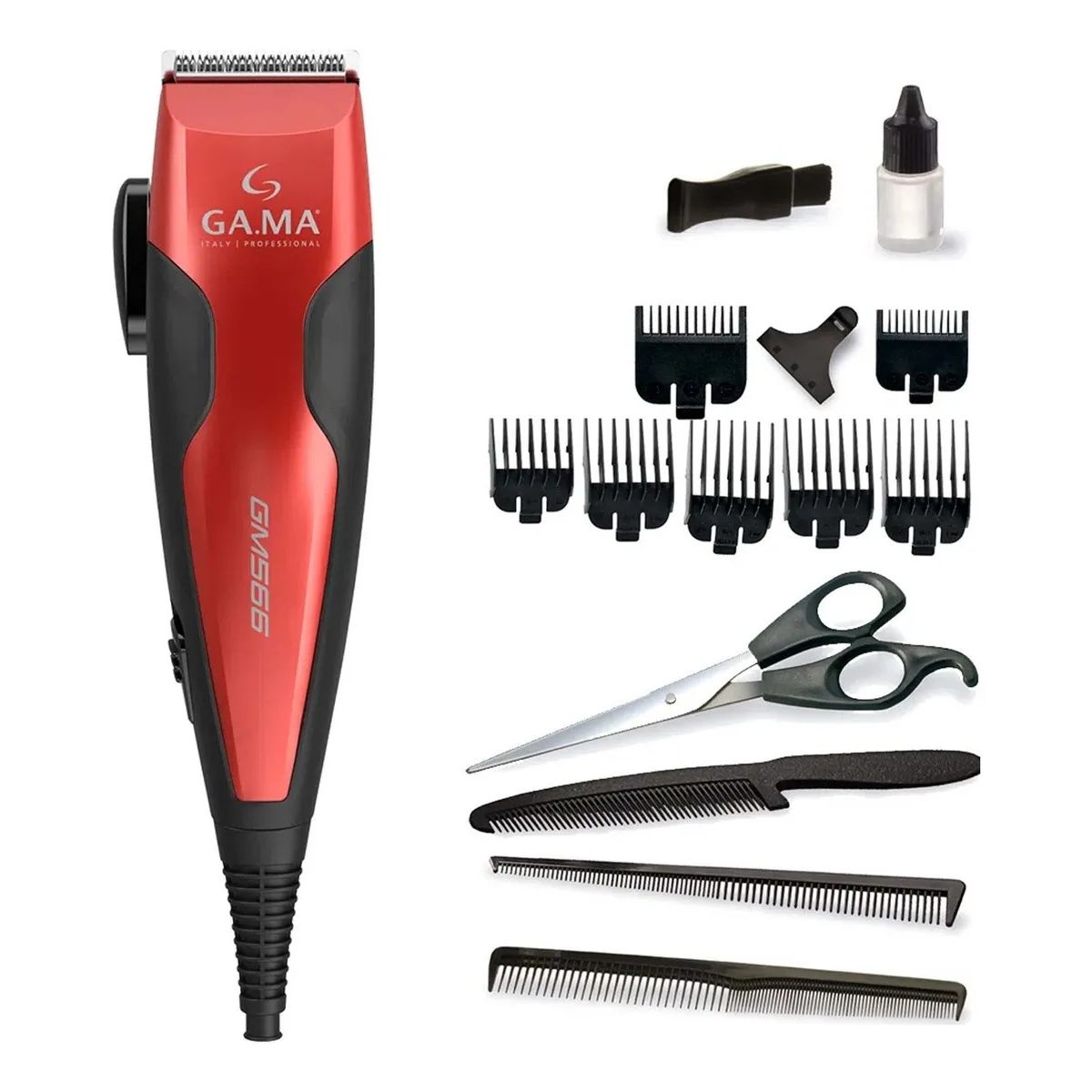 GAMA - Cortapelos Clipper Gama Gm566 13 Piezas Motor Magnético