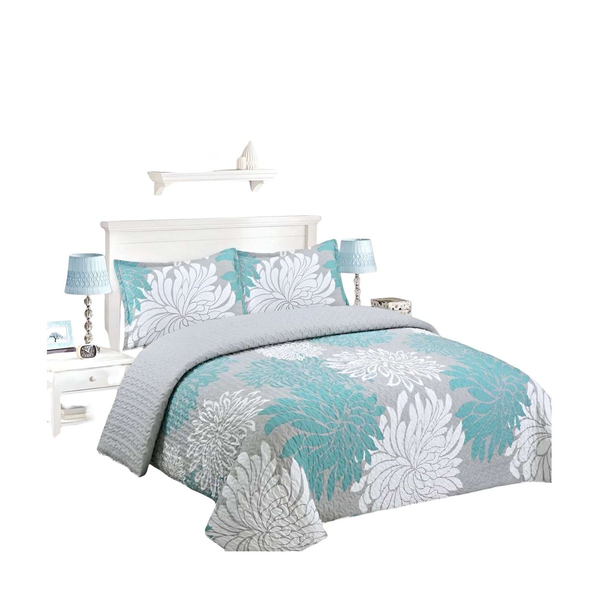 GENERICO - CUBRECAMA VERANO KING-SUPER KING A5 250X270 CM