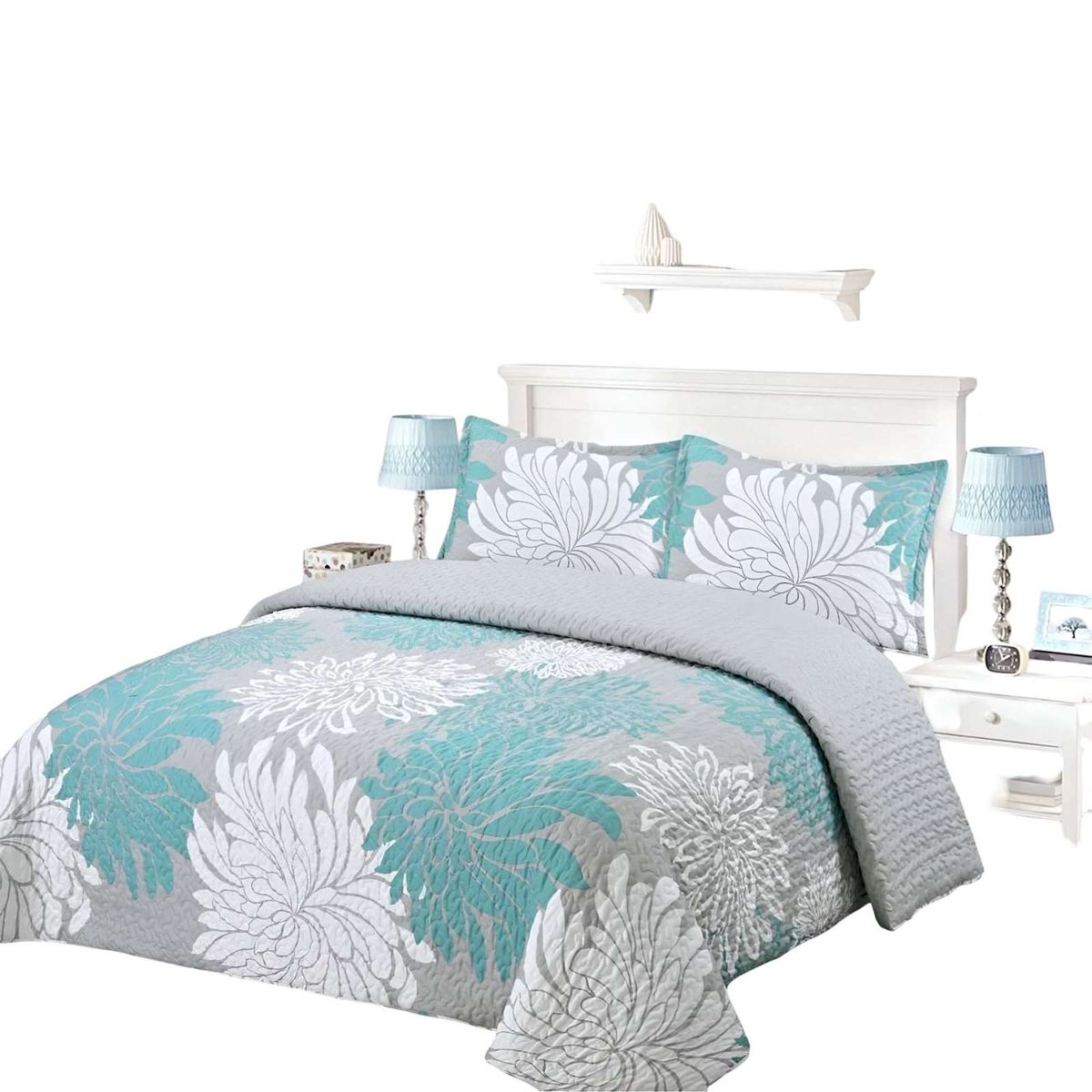 GENERICO - CUBRECAMA VERANO KING-SUPER KING A5 250X270 CM