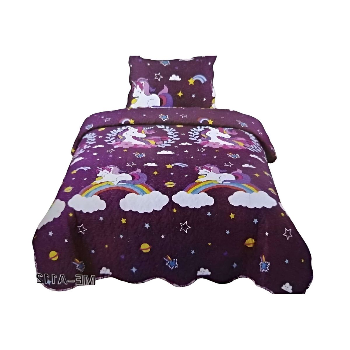 GENERICO - QUILT CUBRECAMA DE VERANO PLAZA Y MEDIA A7