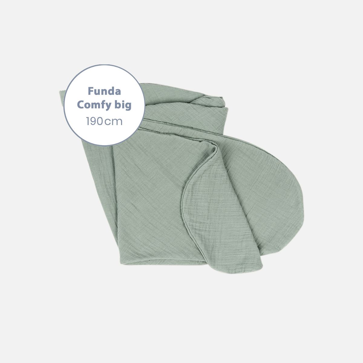 DOOMOO - Funda Comfy Big Tetra Green