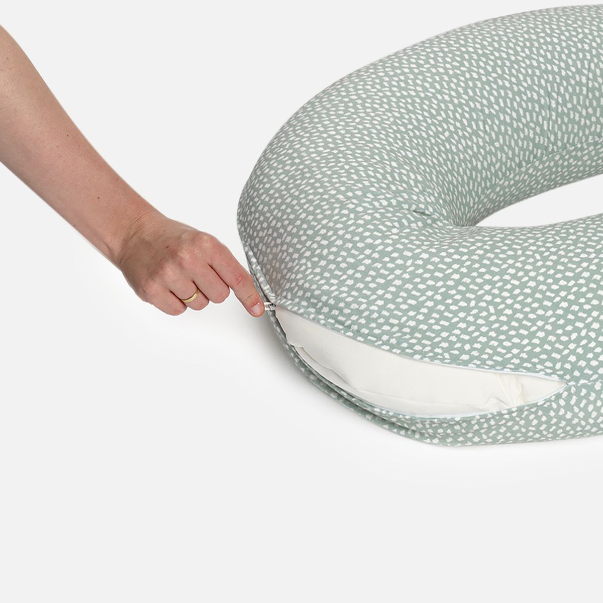 DOOMOO - Funda Softy Cloudy Kaki