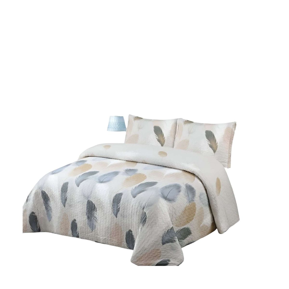 GENERICO - QUILT CUBRECAMA DE VERANO 2 PLAZAS A19