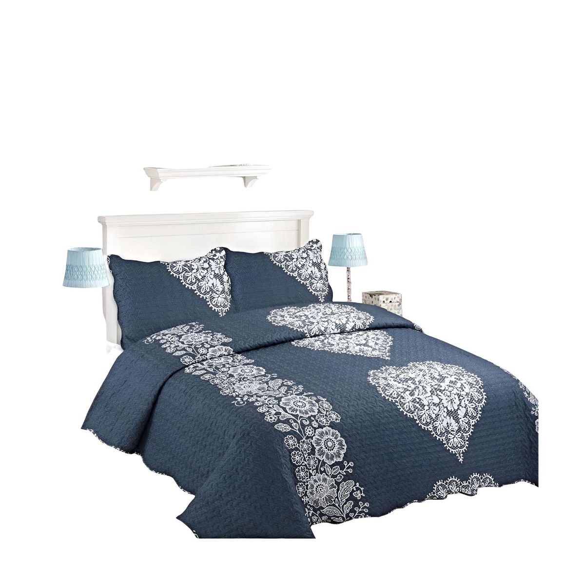 GENERICO - CUBRECAMA VERANO KING-SUPER KING A36 250X270 CM
