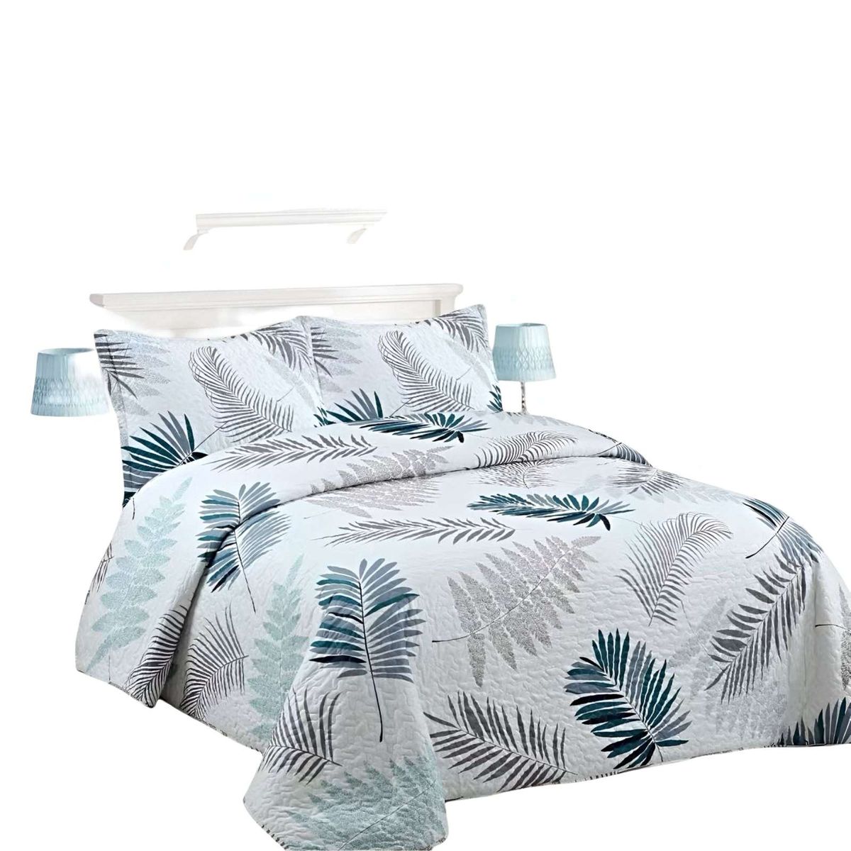 GENERICO - QUILT CUBRECAMA DE VERANO 2 PLAZAS A32