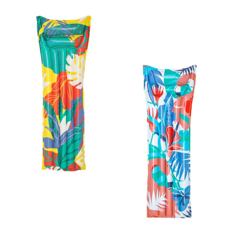 BESTWAY - Flotador inflable 183x69 cm flores Bestway