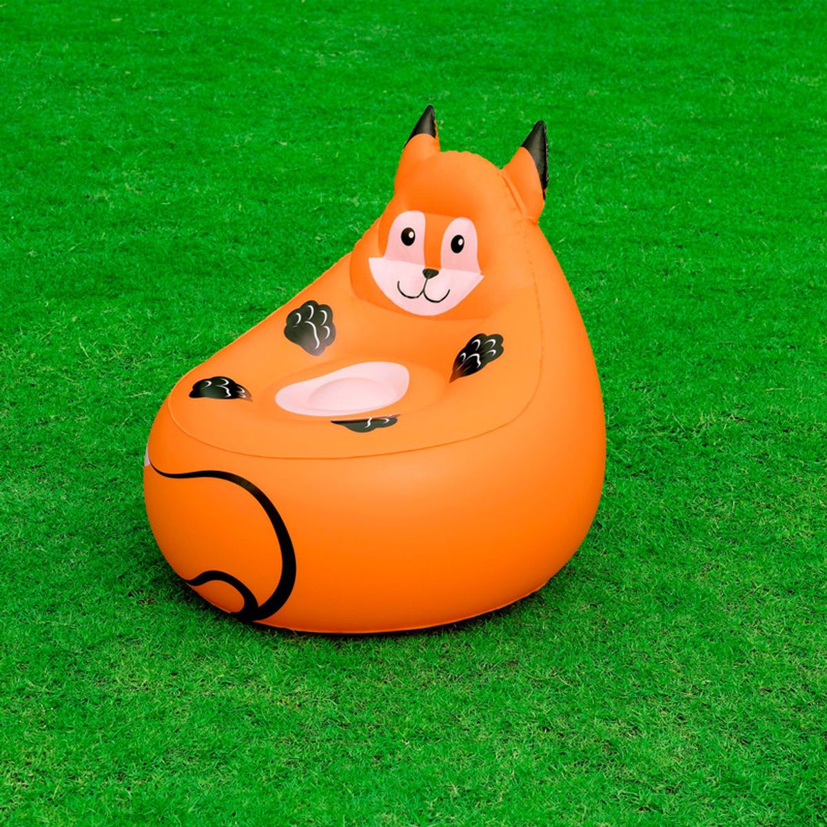 BESTWAY - Sillón inflable 72x64 cm infantil zorro Bestway