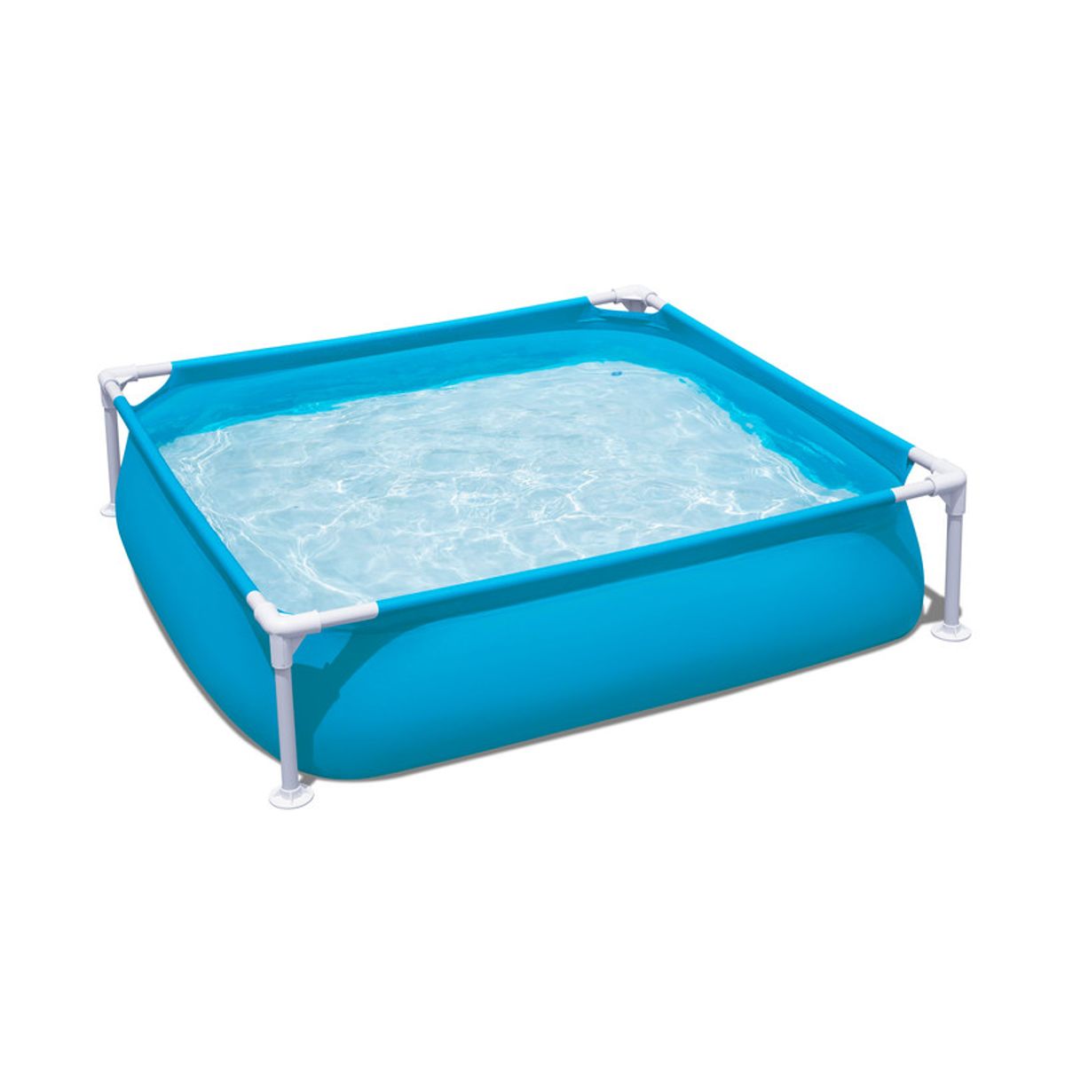 BESTWAY - Piscina estructural cuadrada 122x122x30.5cm Bestway
