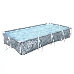 BESTWAY - Piscina estructural rectangular 366x201x66cm