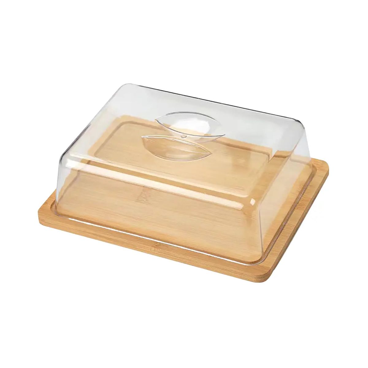 TOPSOC - Tabla Madera Rectangular con Cúpula 26x20cm