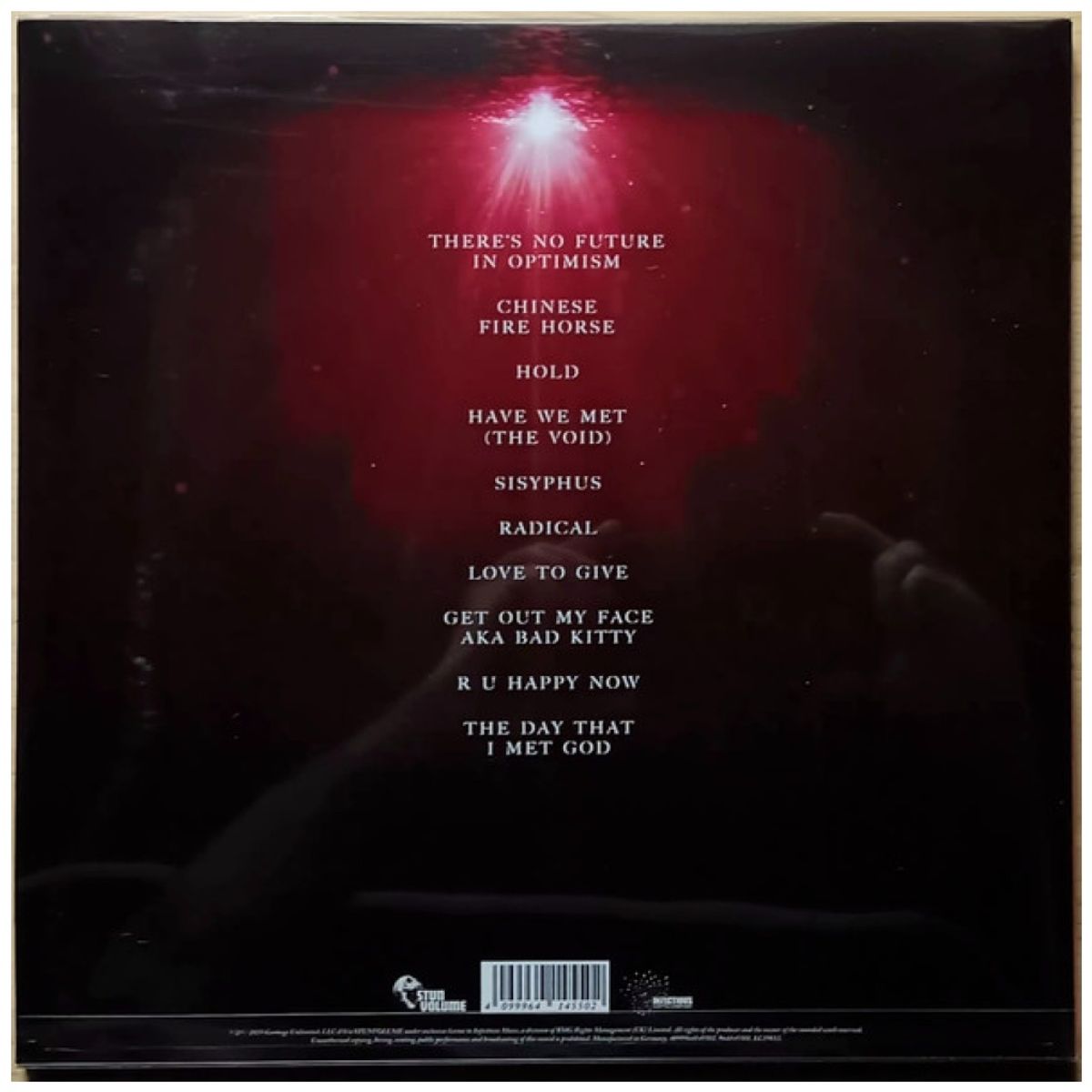 HITWAY MUSIC - GARBAGE - LET ALL THAT WE IMAGINE BE THE LIGHT ORANGE VINYL