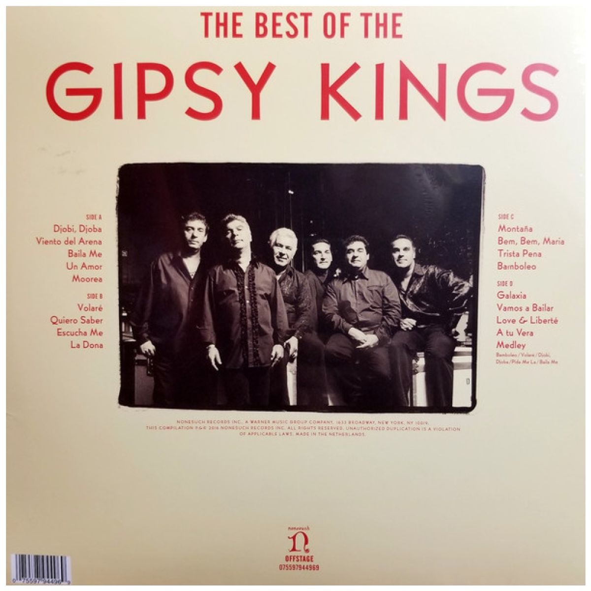 HITWAY MUSIC - GIPSY KINGS - THE BEST OF 2LP - VINILO