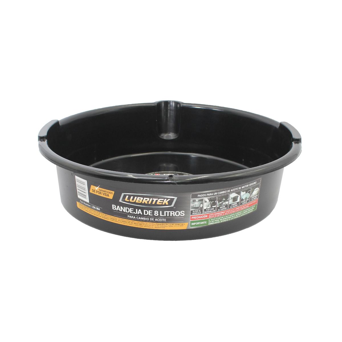 LUBRITEK - Bandeja Para Aceite Lubritek 8lt