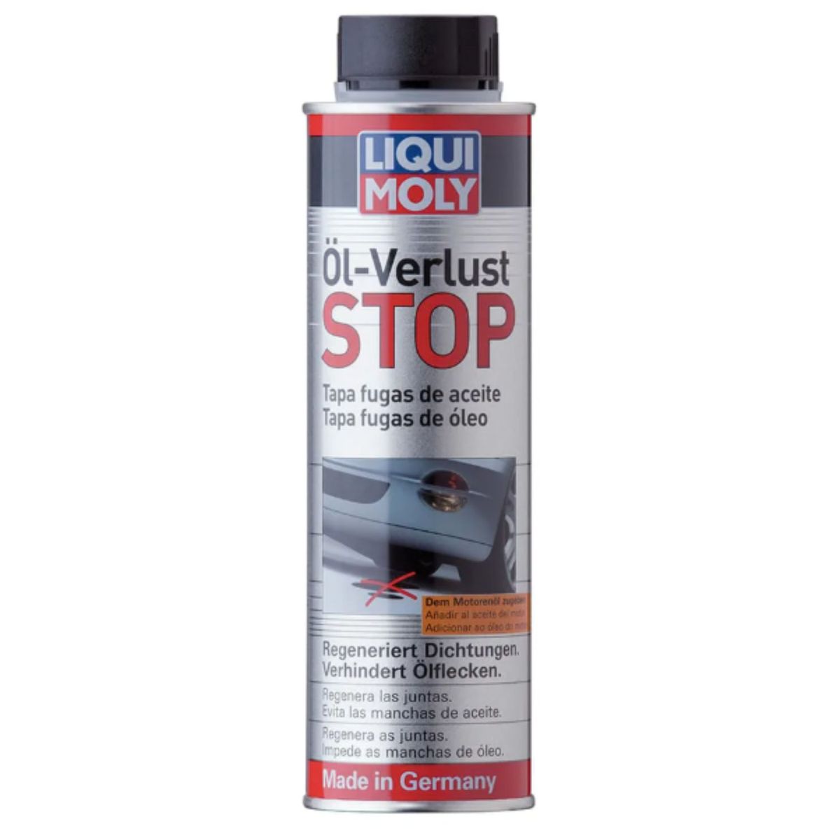 LIQUI MOLY - Aditivo tapafugas de aceite marca Liqui Moly Öl-Verlust Stop 300 Ml.
