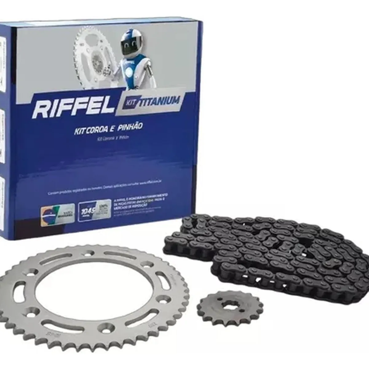 GENERICO - Kit De Transmisión Moto Haojue Nk150 c/ Seguro