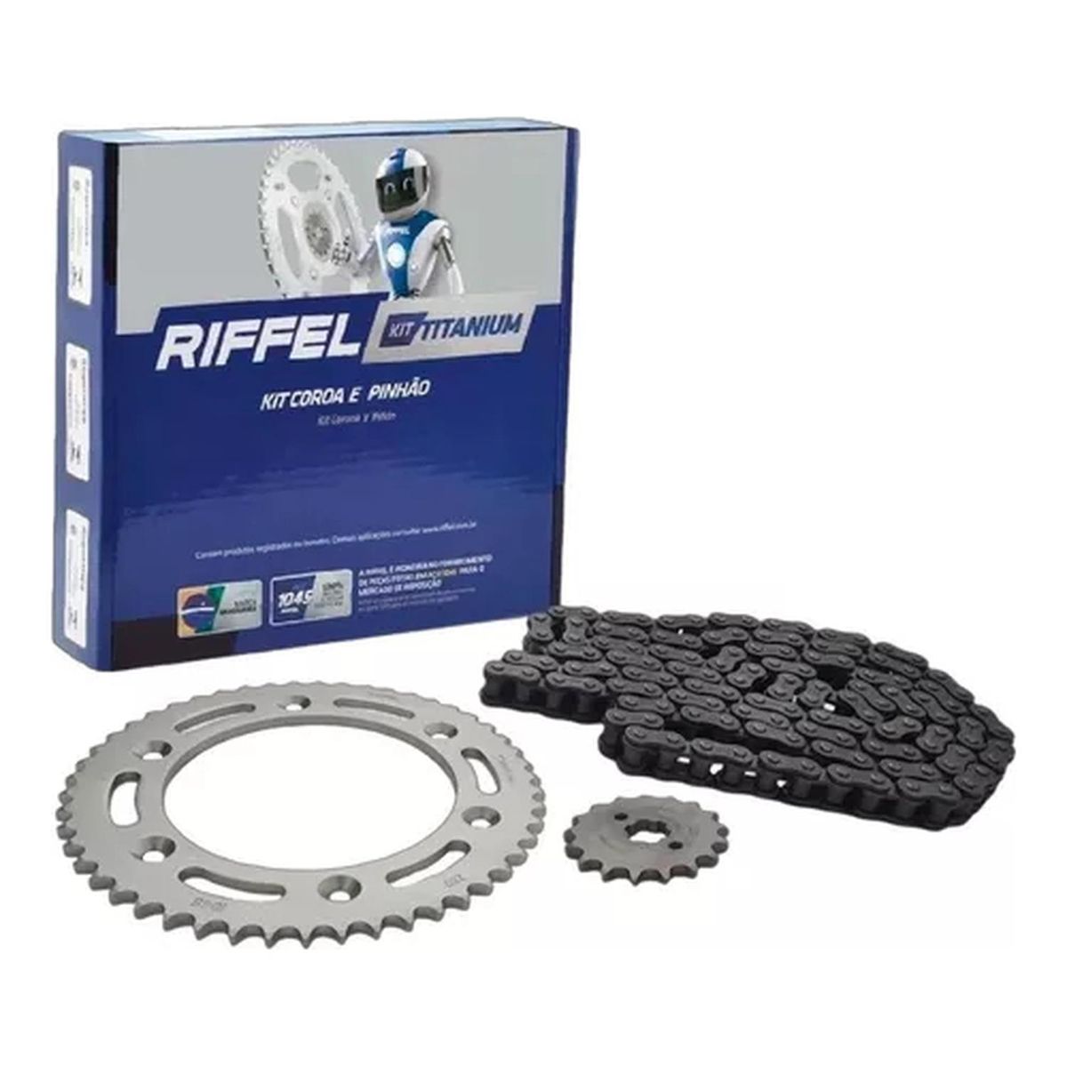 GENERICO - Kit De Transmisión Moto Haojue Nk150 c/ Seguro