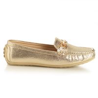 Mocasin Mujer Dorado 22601509
