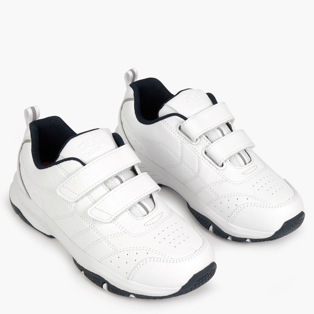 COLLOKY - Calzado Escolar Niño Blanca