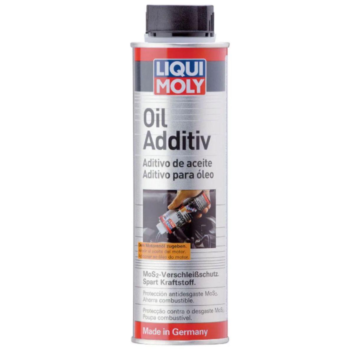 LIQUI MOLY - Aditivo Antifriccionante Oil Additiv Mos2 Liqui Moly 300 Ml.