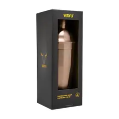 WAYU - Coctelera 750 Ml Copper Line Color Dorado Oscuro