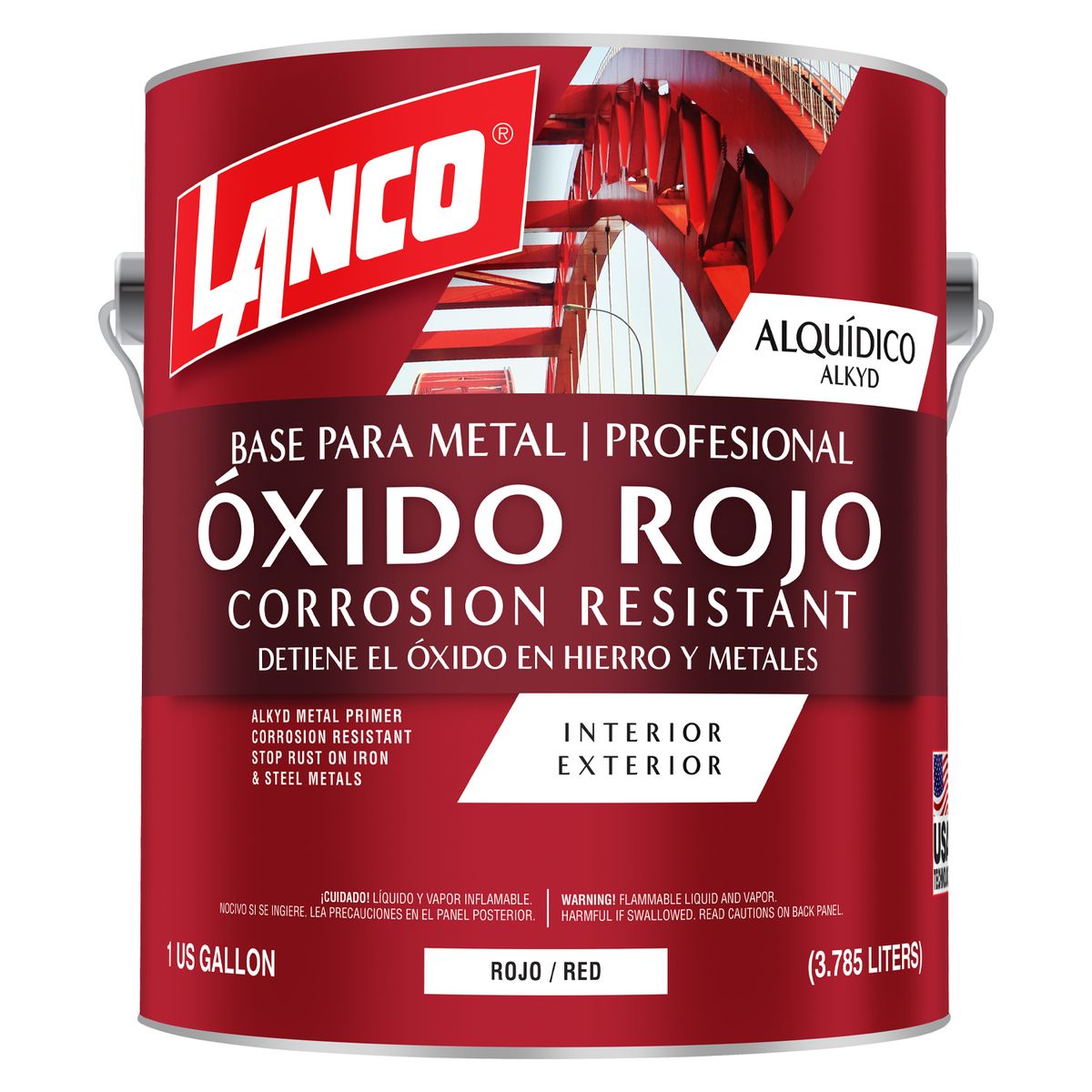 LANCO - Lanco Anticorrosivo Primer Óxido Rojo 1GL