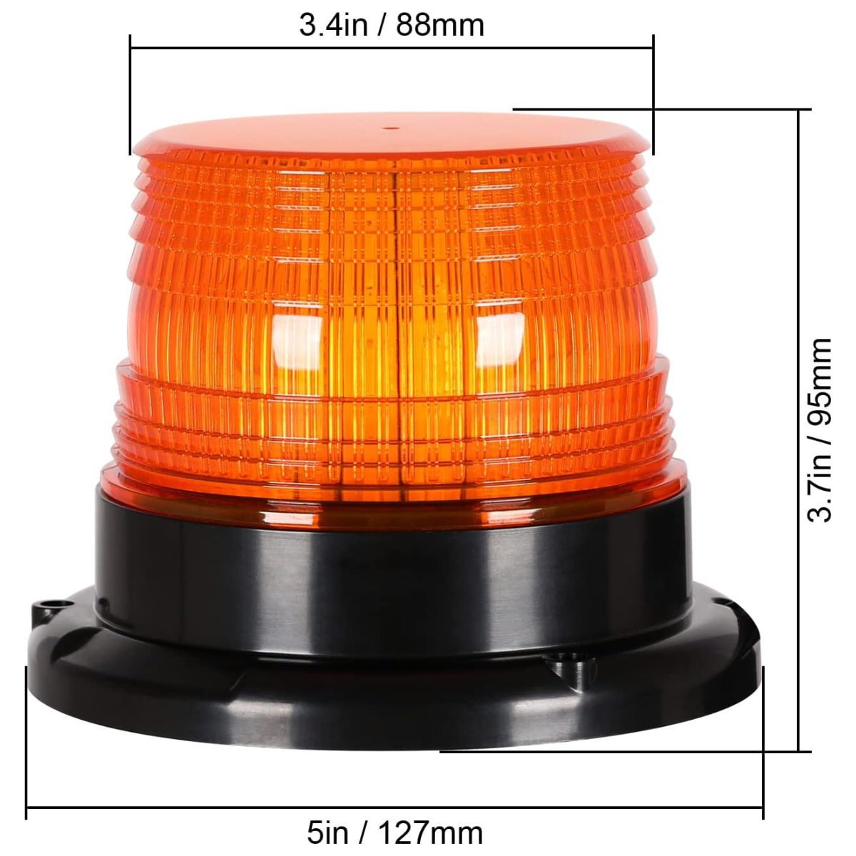 GENERICO - Luces Estroboscópicas LED Ámbar