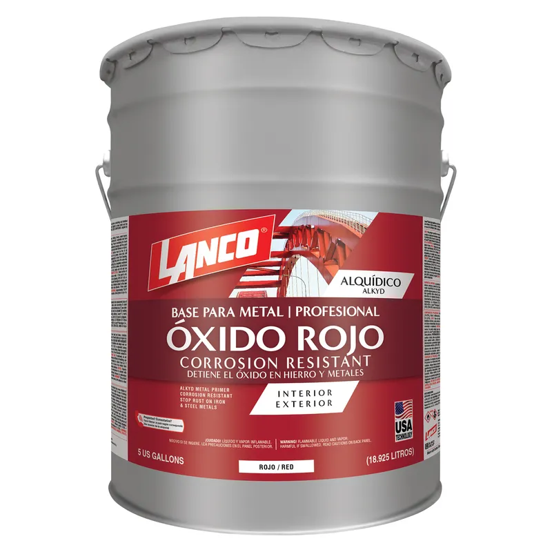 LANCO - Lanco Anticorrosivo Primer Óxido Rojo 5GL