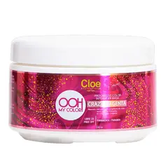 CLOE - Mascara Ooh My Color Crazy Magenta 270g Intensificador Fucsia Repara Suaviza