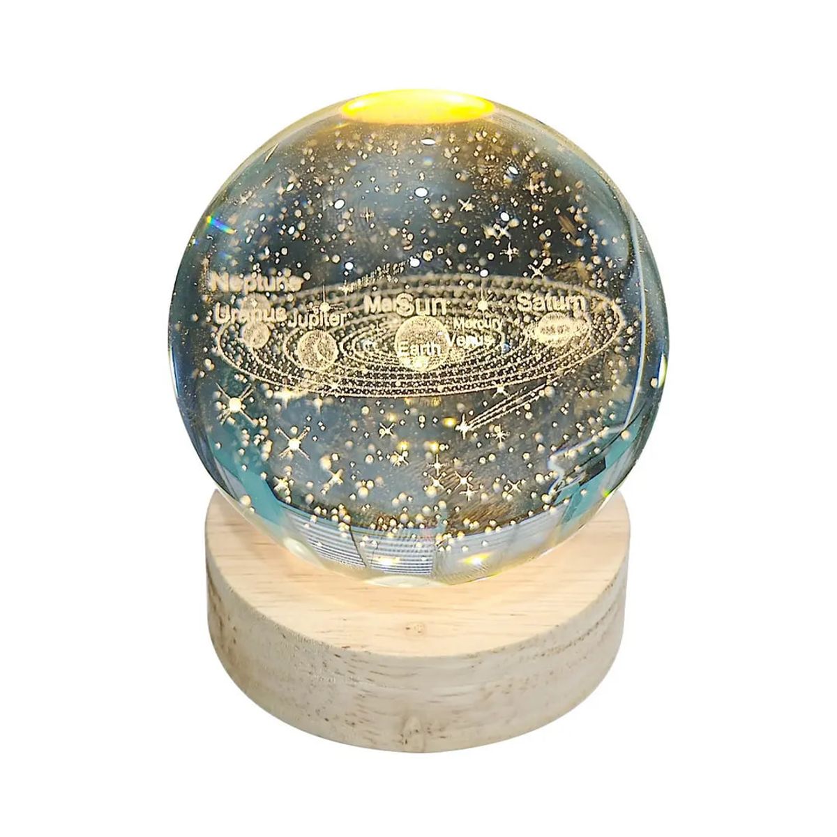 TOPSOC - Lámpara Esfera Led Sistema Solar 8cm