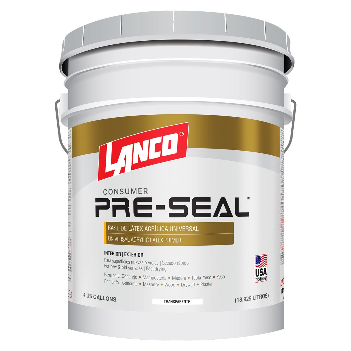 LANCO - Lanco Primer Pre Seal Transparente  4GL