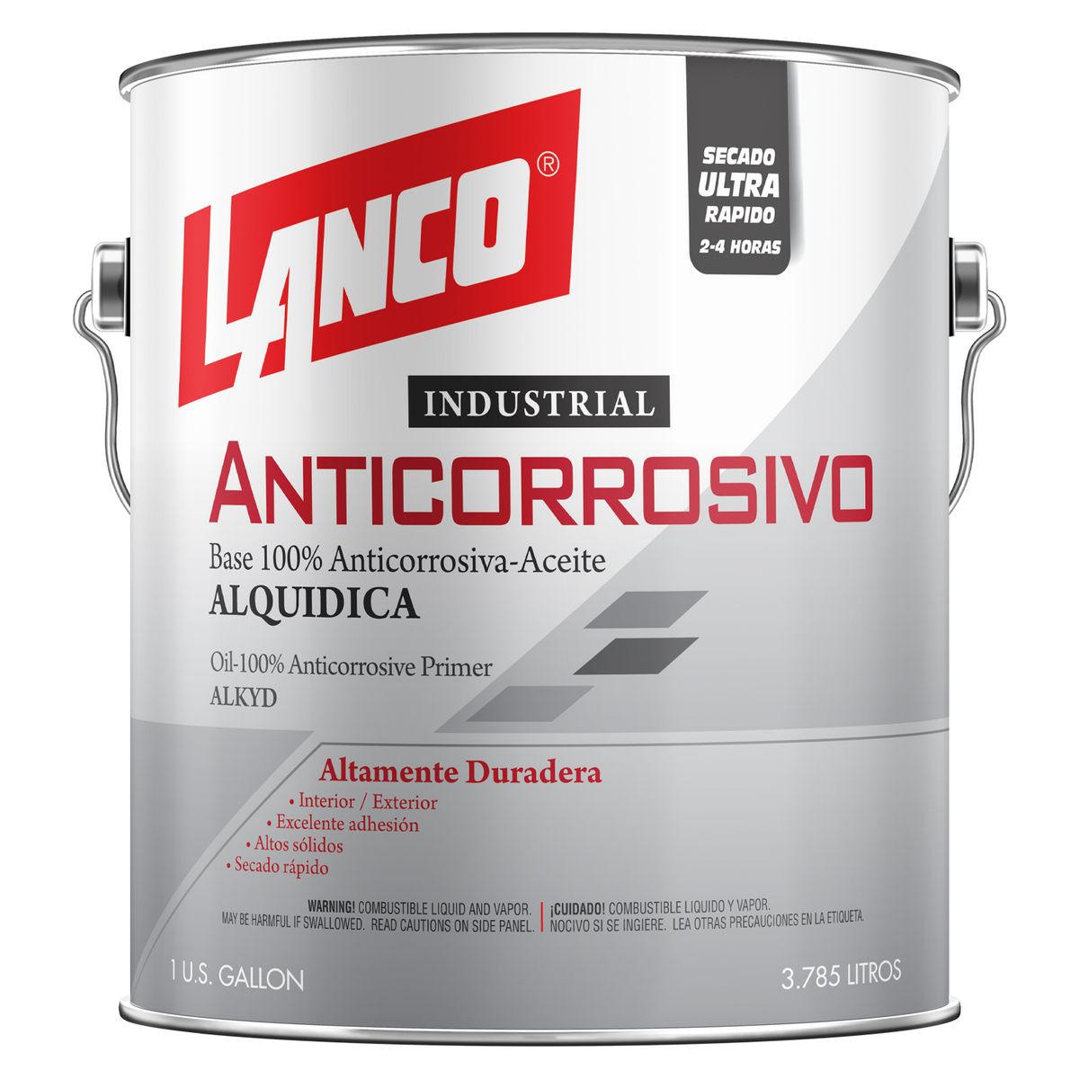 LANCO - ANTICORROSIVO INDUSTRIAL BLANCO 1GL