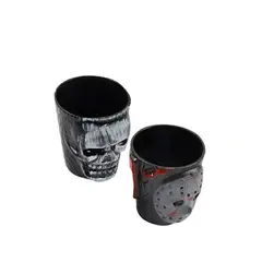 GENERICO - Vasos De Shot De Calavera Hallowen 2Pcs 5x6 Cm