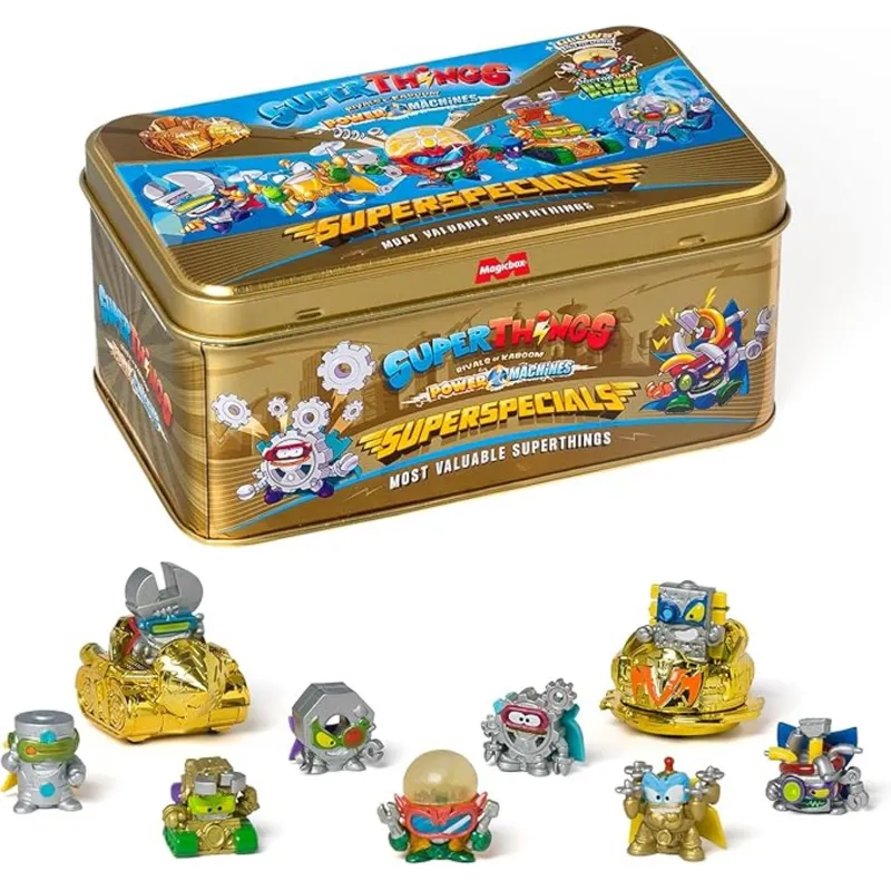 GENERICO - Superzings Lata Dorada  Series 7,  Figuras Exclusivas