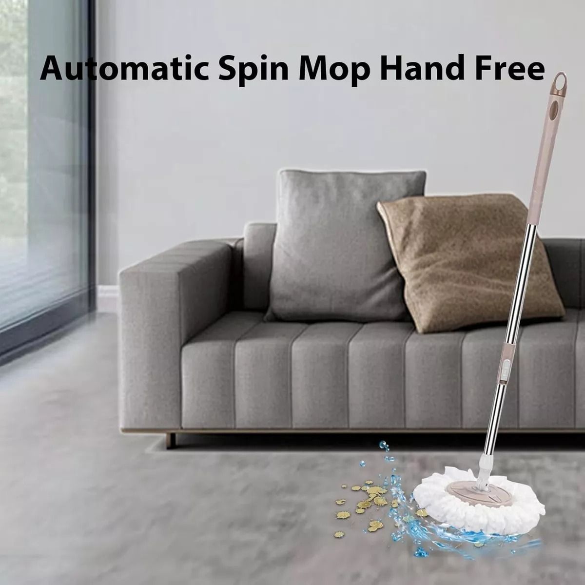 NO LOGO - Mopa Giratoria 360 Con Balde Escurridor