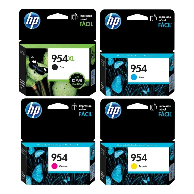 HP - Cartuchos de Tinta hp 954xl Negro /954 Cmy Original Pack