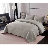 Quilt de Verano 2 Plazas Color Gris Meipulis03