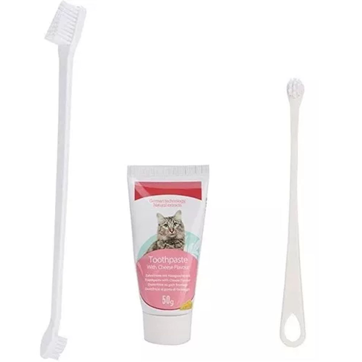 BIOLINE - Kit De Higiene Dental Para Gatos De 50 gr
