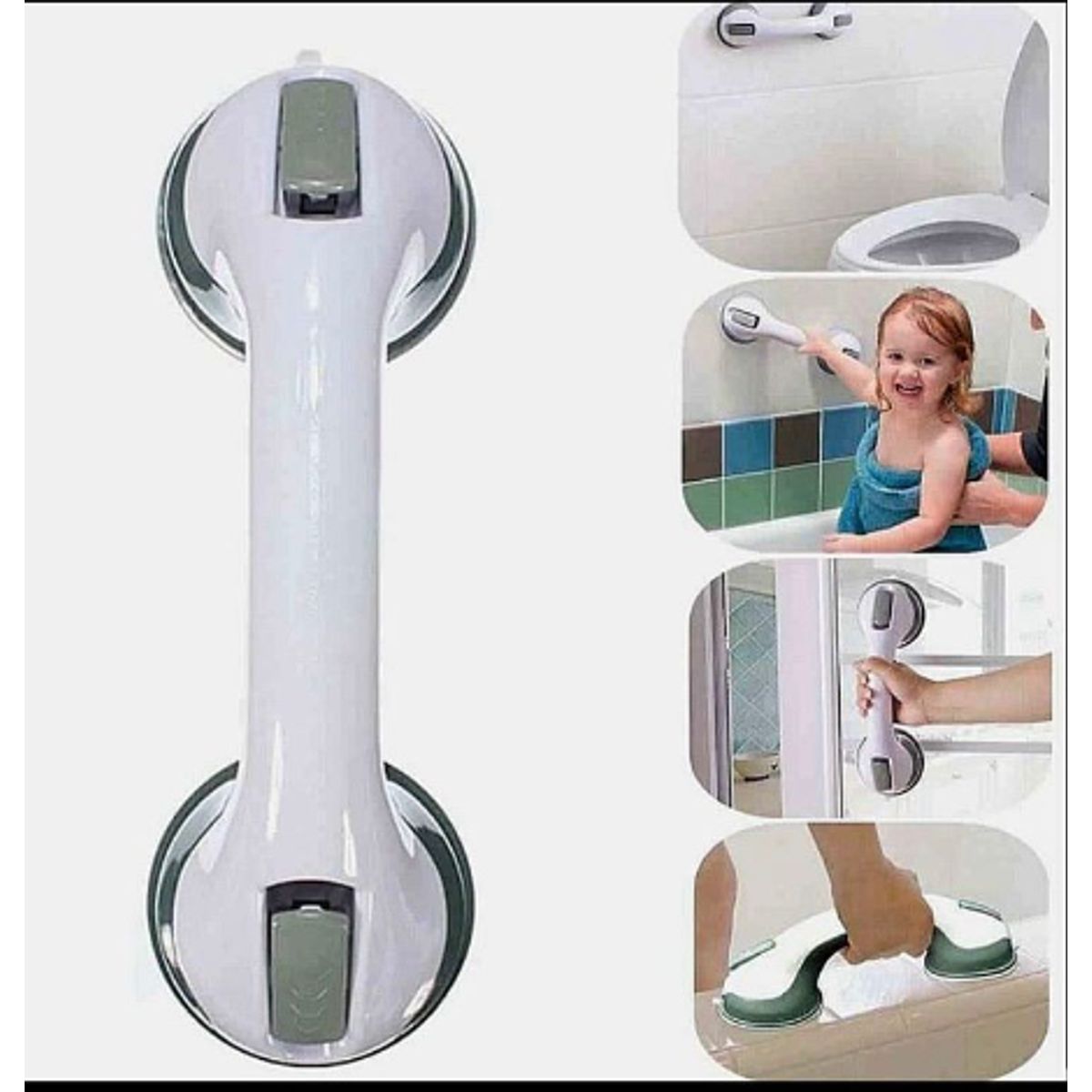 GENERICO - Agarradera Barra Segura Antideslizante Baño Ducha Vidrio